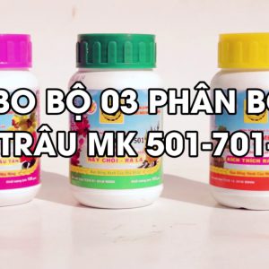 Combo bộ 03 phân bón lá đầu trâu MK 501 - 701 - 901