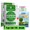 Combo 02 bao phân trùn quế loại 25kg + 1 túi Trichoderma plus Sfarm 1kg - Tại CH TP.HCM